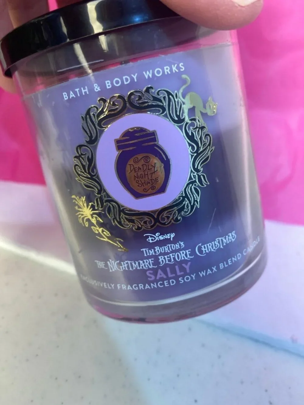 The Nightmare Before Christmas “Sally” Limited Edition New Single Wick Candle